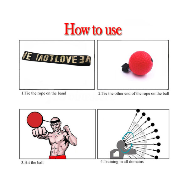 Boxing Reflex Speed Punch Ball - Image 6