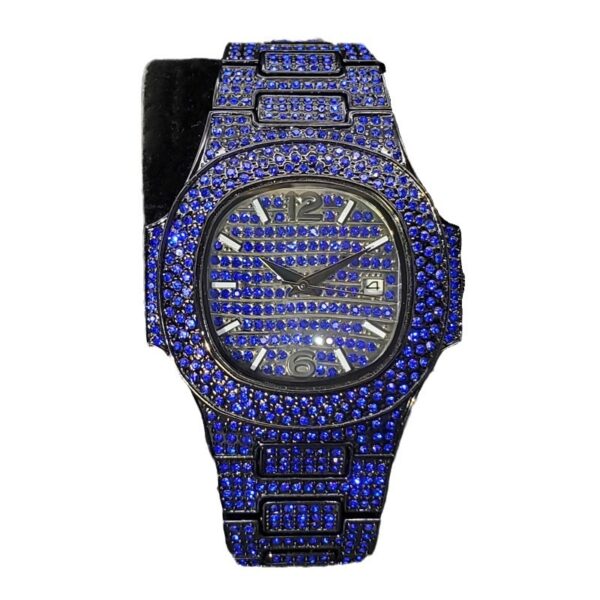 Special-interest Full Diamond Rap Hip Hop Watch - Image 5