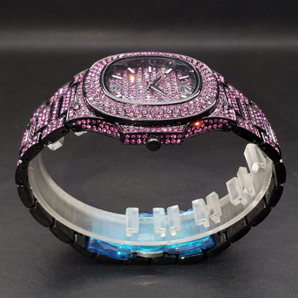 Special-interest Full Diamond Rap Hip Hop Watch - Image 3