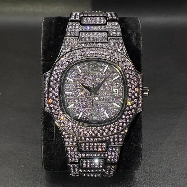 Special-interest Full Diamond Rap Hip Hop Watch - Image 4